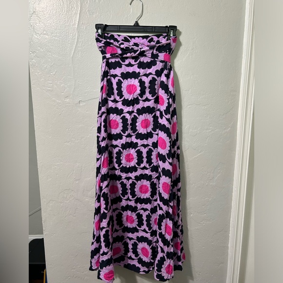 Feather & Find Boho Luxe Wrap Skirt with Pockets - Picture 2 of 6